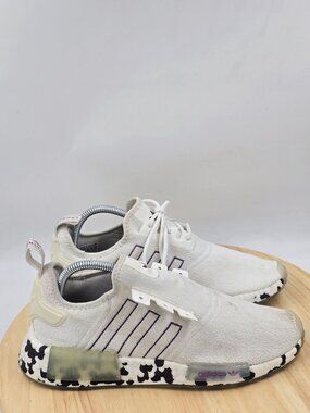 Women's adidas NMD_R1 Shoes Color Splash White Athletic Shoes GZ7995 Sz 8.5